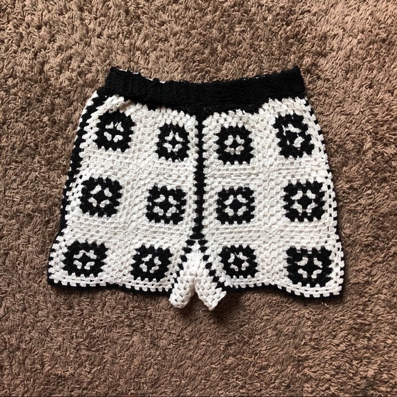 Urban Outfitters Pants - Urban Outfitters Crochet Knit Shorts Urban Outfitters Pants - Urban Outfitters Crochet Knit Shorts